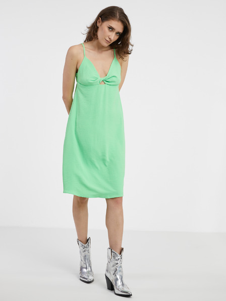 ONLY Grünes Damen ONLY Mette Kleid