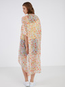 Pieces Weißer geblümter Damen-Kaftan Pieces Vertrud