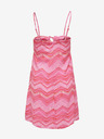 ONLY Pinkfarbenes gemustertes Damenkleid ONLY Nova