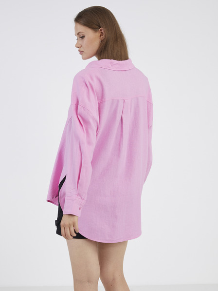ONLY Rosa Damen-Leinenhemd ONLY Corina