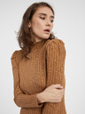 Jacqueline de Yong Braun JDY Edna Damen Pullover Kleid