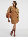 Jacqueline de Yong Braun JDY Edna Damen Pullover Kleid