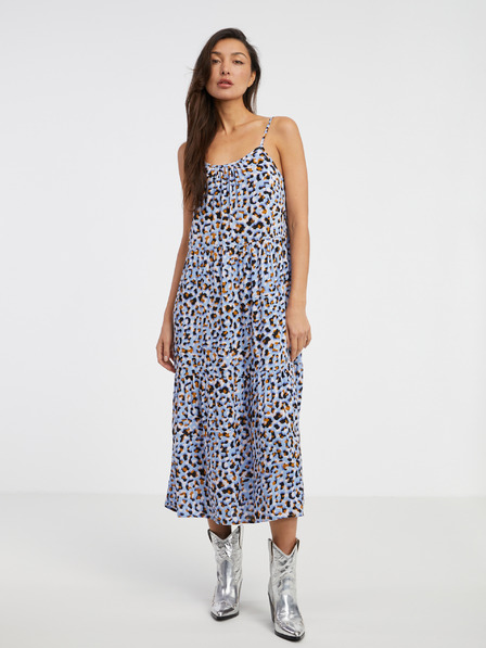 ONLY Hellblaues gemustertes Damenkleid ONLY Nova