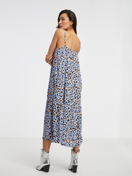 ONLY Hellblaues gemustertes Damenkleid ONLY Nova