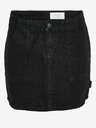 Noisy May Schwarzer Damen-Denimrock Noisy May Emily