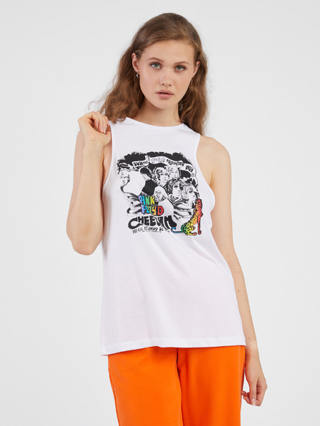 Noisy May Weißes Damen Tank Top Noisy May Joleen