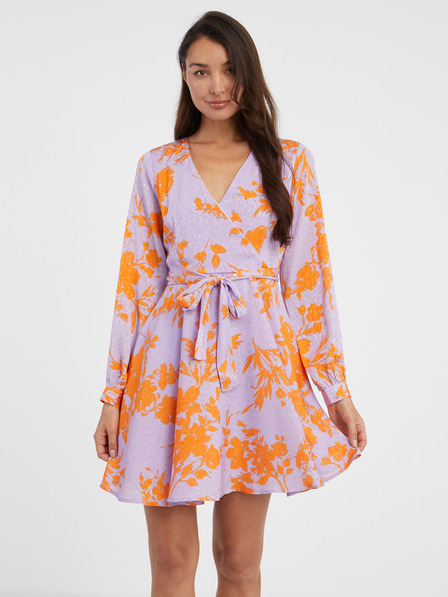 ONLY Hellviolettes geblümtes Damen ONLY Sommerkleid