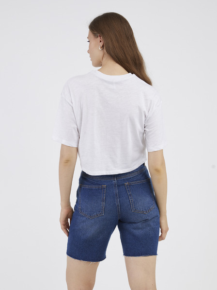 ONLY Weißes Damen-T-Shirt ONLY Bone