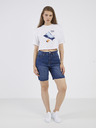 ONLY Weißes Damen-T-Shirt ONLY Bone