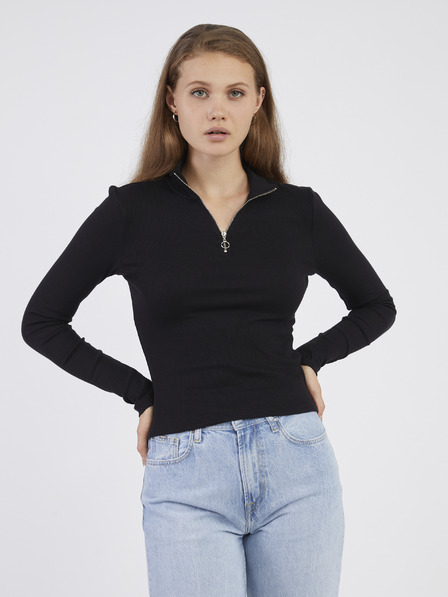 Noisy May Schwarzes Damen-Sweatshirt Noisy May Aya