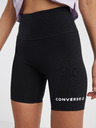 Converse Schwarze Shorts für Frauen Converse