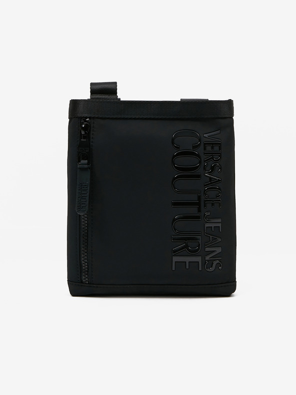 Versace Jeans Couture Schwarze Herren Versace Jeans Couture Range Iconic Umhängetasche