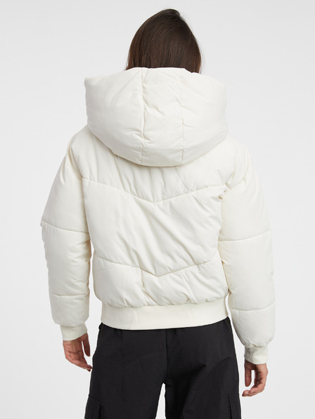 Noisy May Cremefarbene Damen-Steppjacke Noisy May Tally