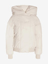 Noisy May Cremefarbene Damen-Steppjacke Noisy May Tally