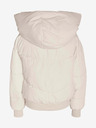 Noisy May Cremefarbene Damen-Steppjacke Noisy May Tally