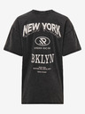 ONLY Schwarzes Damen T-Shirt in Übergröße ONLY Lina