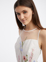 Orsay Weiße Blumen-Midikleid für Damen ORSAY