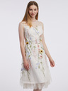 Orsay Weiße Blumen-Midikleid für Damen ORSAY
