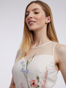 Orsay Weiße Blumen-Midikleid für Damen ORSAY