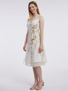 Orsay Weiße Blumen-Midikleid für Damen ORSAY