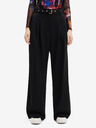 Desigual Schwarze Damenhose mit weitem Bein Desigual Otto