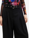Desigual Schwarze Damenhose mit weitem Bein Desigual Otto