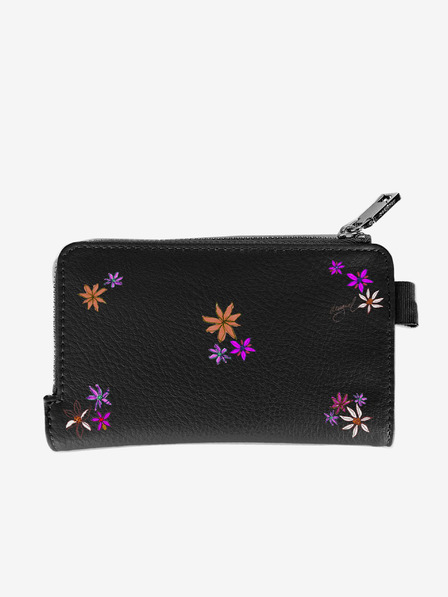 Desigual Schwarze Desigual Flor Yvette Emma 2.0 Maxi gemusterte Damenhandtasche