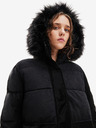 Desigual Schwarzer Damen-Wintermantel Desigual Kelowna