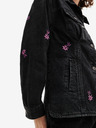 Desigual Schwarze Desigual Arkansas Jeansjacke für Damen