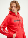 Diesel Roter Herren-Kapuzenpullover Diesel