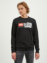 Diesel Diesel Herren Kapuzenpullover schwarz