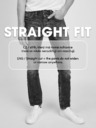 Diesel Schwarze Herrenjeans Straight Fit Diesel