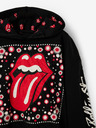Desigual Rot-schwarzer Desigual Beatrice Rolling Hoodie für Mädchen