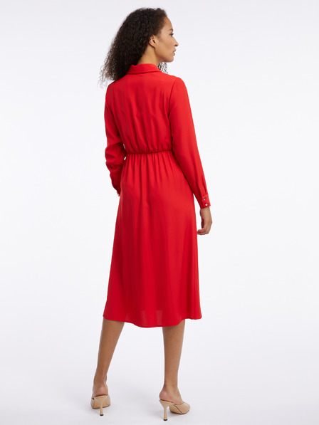Orsay Rotes Damen-Midikleid ORSAY