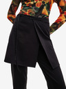 Desigual Schwarze Damen Desigual Tura Sporthose mit Rock