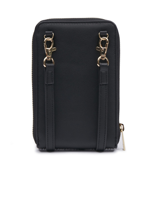 Orsay Schwarzer gemusterter Damen-Nackenbeutel ORSAY