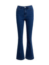 Orsay Dunkelblaue Damenjeans mit ausgestellter Passform ORSAY