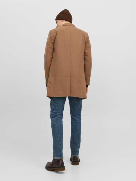 Jack & Jones Brauner Jack & Jones Morrison Wollmantel für Herren
