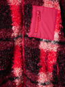 Desigual Desigual Blake rosa karierte Mädchen Winterjacke