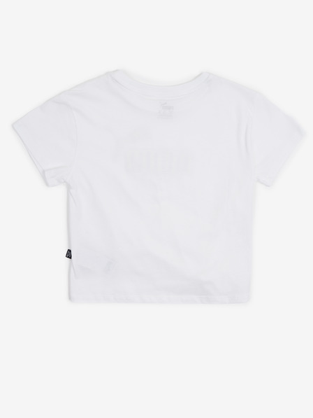 Puma Puma ESS+ Weißes Mädchen T-Shirt