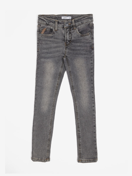 name it Graue Mädchen Skinny Fit Jeans Name It Pete