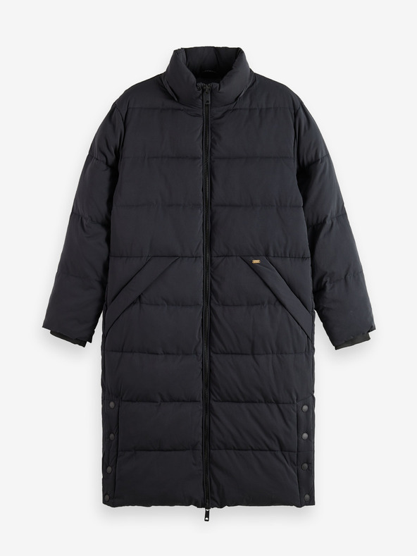 Scotch & Soda Schwarzer Damenmantel Scotch & Soda