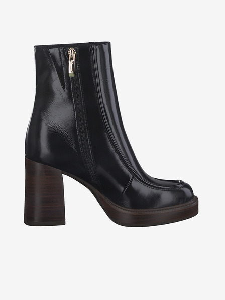 Tamaris Schwarze hochhackige Stiefeletten Tamaris