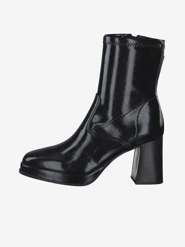 Tamaris Schwarze hochhackige Stiefeletten Tamaris