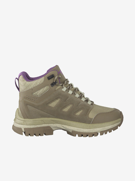 Tamaris Khaki Leder Winterstiefeletten Tamaris