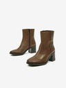 Ojju Braune Lederstiefeletten OJJU