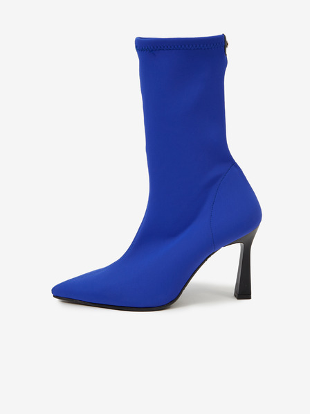 Ojju Blaue Damenstiefel mit Absatz OJJU