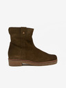 Ojju Isolierte Damenstiefeletten aus Wildleder, khaki OJJU