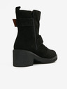 Ojju Schwarze Wildleder-Stiefeletten OJJU