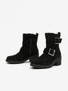 Ojju Schwarze Wildleder-Stiefeletten OJJU